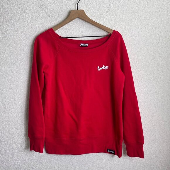Cookies SF Women's Red Crewneck Sweatshirt – Size L – Made in USA - Picture 3 of 9